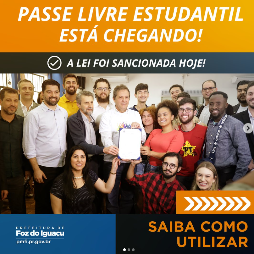 Passe Livre para Estudantes em Foz do Iguaçu: Uma Conquista Histórica!